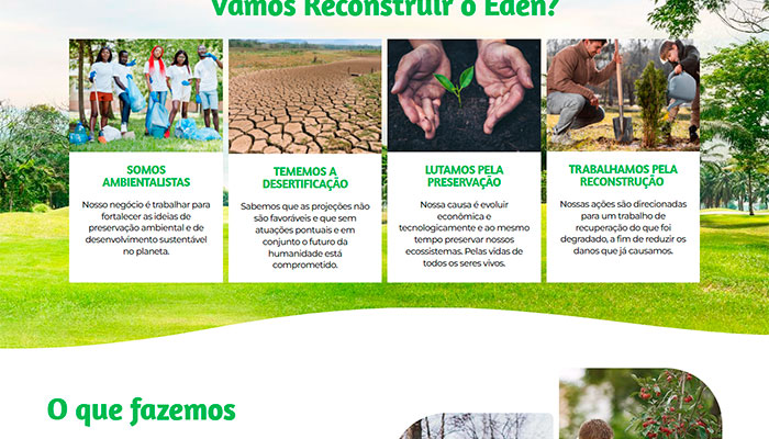 Projeto Eden – Web Design - Felipe Rocha - Design